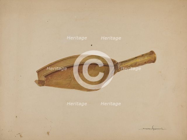 Scoop, c. 1936. Creator: Michael Dadante.