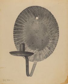 Sconce, 1938. Creator: Amelia Tuccio