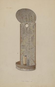 Sconce, 1938. Creator: Jacob Gielens