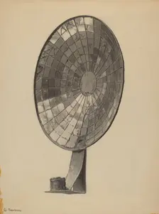 Sconce, c. 1938. Creator: Gordon Sanborn