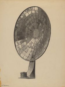 Sconce, c. 1938. Creator: Gordon Sanborn