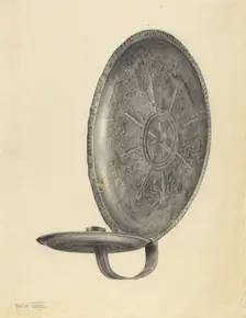 Sconce, c. 1939. Creator: Amelia Tuccio