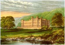 Scone Palace, Perthshire, Scotland, home of the Earl of Mansfield, c1880