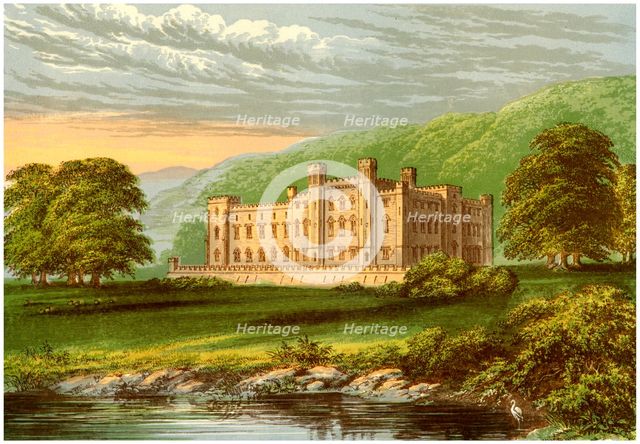 Scone Palace, Perthshire, Scotland, home of the Earl of Mansfield, c1880. Artist: Unknown