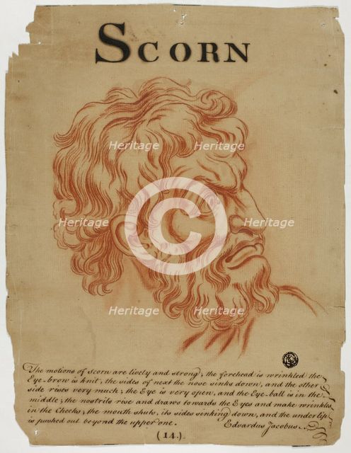 Scorn, after 1698. Creator: Eduardus Jacobus.