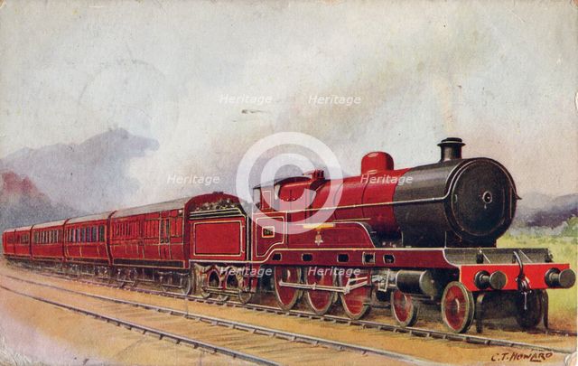 Scotch Express, London Midland & Scottish Railway, 1935. Creator: C.T. Howard.