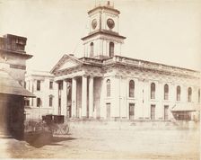Scotch Kirk, Calcutta, 1850s. Creator: Captain R. B. Hill