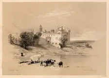 Scotland Delineated-Linlithgow Palace, 1847. Creator: James Duffield Harding