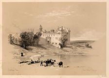 Scotland Delineated-Linlithgow Palace, 1847. Creator: James Duffield Harding