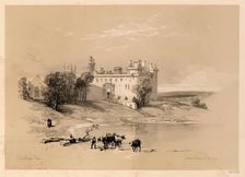 Scotland Delineated-Linlithgow Palace, 1847. Creator: James Duffield Harding