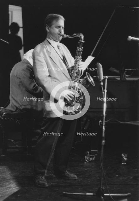 Scott Hamilton, Brecon Jazz Festival, 1998. Creator: Brian Foskett.