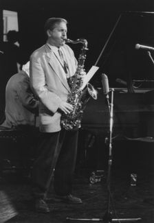 Scott Hamilton, Brecon Jazz Festival, 1998. Creator: Brian Foskett