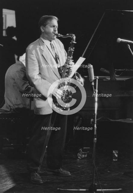 Scott Hamilton, Brecon Jazz Festival, 1998. Creator: Brian Foskett.