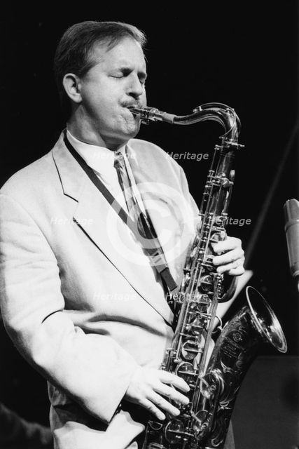 Scott Hamilton, Brecon Jazz Festival, Powys, Wales, 1998. Creator: Brian Foskett.