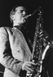 Scott Hamilton, Jazz Caravan, The Exchange, Cambridge, 1991. Creator: Brian Foskett