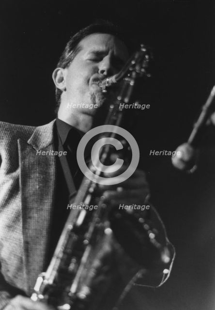 Scott Hamilton, Jazz Caravan, The Exchange, Cambridge, 1991. Creator: Brian Foskett.