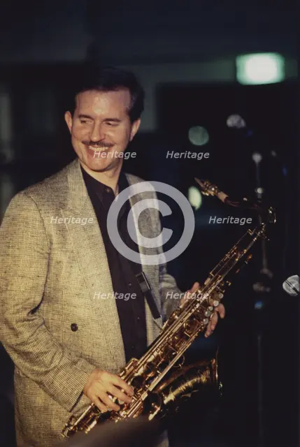 Scott Hamilton, Old Dot Jazz House, Cambridge, August 1991. Creator: Brian Foskett.