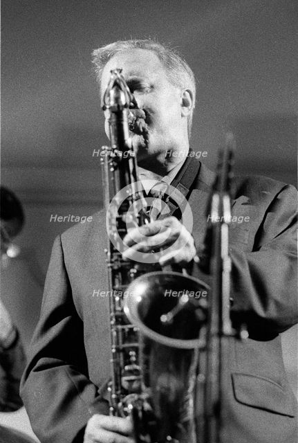 Scott Hamilton , Masonic Halls Tunbridge Wells, December 2000.   Artist: Brian O'Connor.
