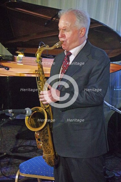 Scott Hamilton, Scott Hamiltpn Quartet, Watermill Jazz Club, Dorking, Surrey, 2022. Creator: Brian O'Connor.