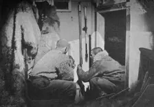 Scott-Hansen and Johansen Inspecting the Barometers 1893-1896, (1897)