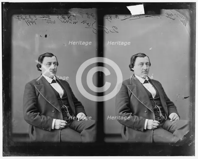 Scott Wike of Illinois, 1865-1880. Creator: Unknown.