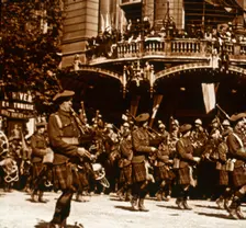 Scottish soldiers, 14 July 1919