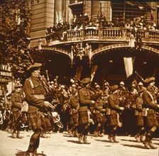 Scottish soldiers, 14 July 1919