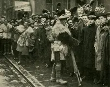Scottish soldiers and would-be recruits, Britain, First World War, (c1920). Creator: Unknown