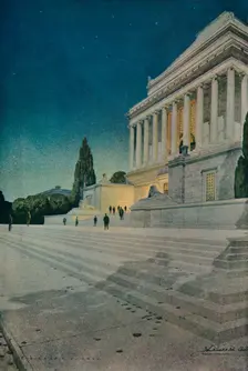 Scottish Rite Temple, Washington 1911. Artist: John Russell Pope
