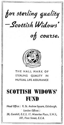 Scottish Widows Fund, 1938