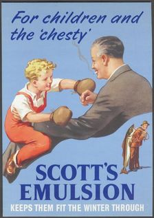 Scott's Emulsion, 1930s. Artist: Wilfred Fryer