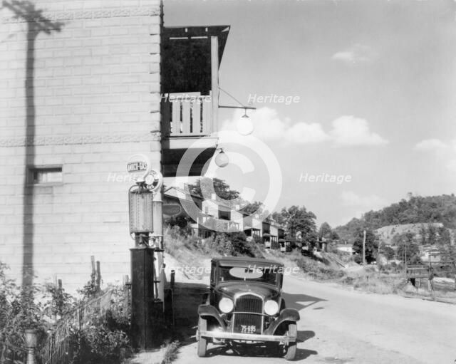Scott's Run mining camps near Morgantown, West Virginia, 1935. Creator: Walker Evans.