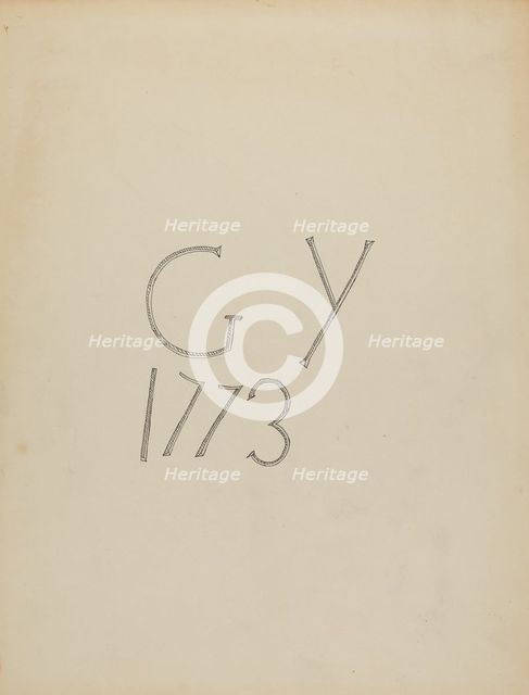 Scouring Box, c. 1940. Creator: M. Rosenshield-von-Paulin.
