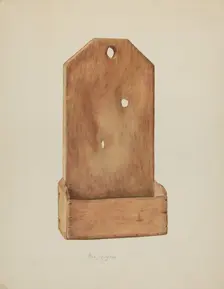 Scouring Board, 1939. Creator: Max Fernekes