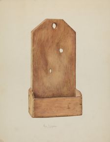 Scouring Board, 1939. Creator: Max Fernekes