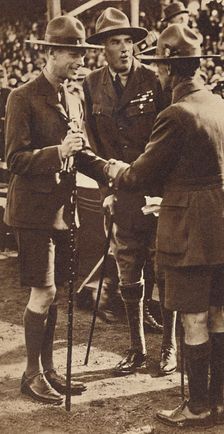 Scout's Handshake - Rally at Adelaide, 1927 (1937)