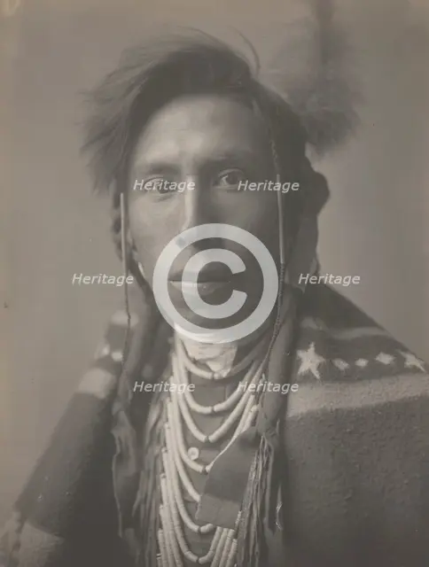Scout That Returns, 1908. Creator: Edward Sheriff Curtis.