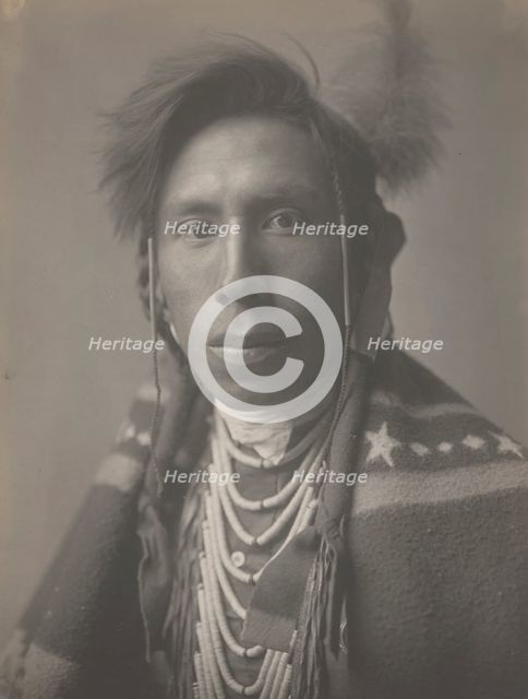 Scout That Returns, 1908. Creator: Edward Sheriff Curtis.