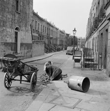 Scrap metal merchants, London, 1960-1965. Artist: John Gay