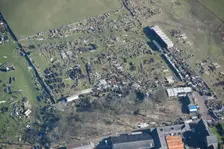 Scrap yard, Staffordshire, 2015. Creator: Historic England