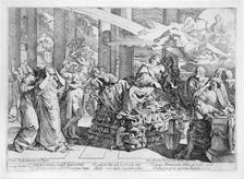 Scrapbook containing Italian Etchings of the XVIth and XVIIth Centuries, 16th-17th century. Creator: Giovanni Cesare Testa