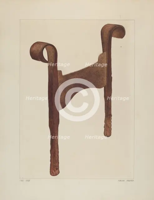 Scraper, 1935/1942. Creator: Frank Maurer.
