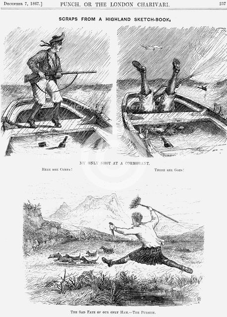 'Scraps from a Highland Sketch-Book', 1867. Creator: Robert Taylor Pritchett.