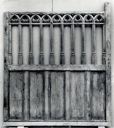 Screen, French, 15th century. Creator: Unknown