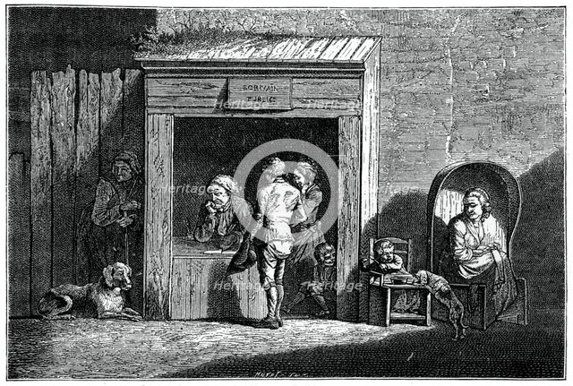 Scribe, (1885).Artist: Boissieu