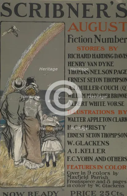 Scribner's August, c1899 - 1906. Creator: William James Glackens.
