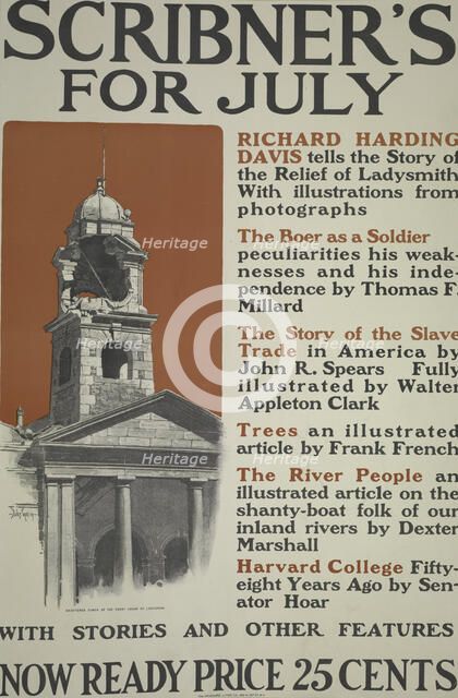 Scribner's for July, c1899 - 1906. Creator: Jules Guerin.