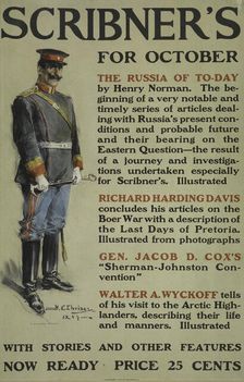 Scribner's for October, c1899 - 1906. Creator: Howard Chandler Christy