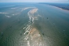 Scroby Sands Wind Farm, Norfolk, 2021. Creator: Damian Grady