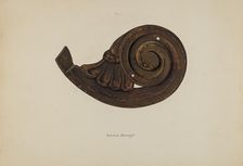 Scroll, c. 1938. Creator: Erwin Stenzel